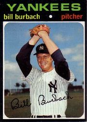 1971 Topps Baseball Cards      683     Bill Burbach SP